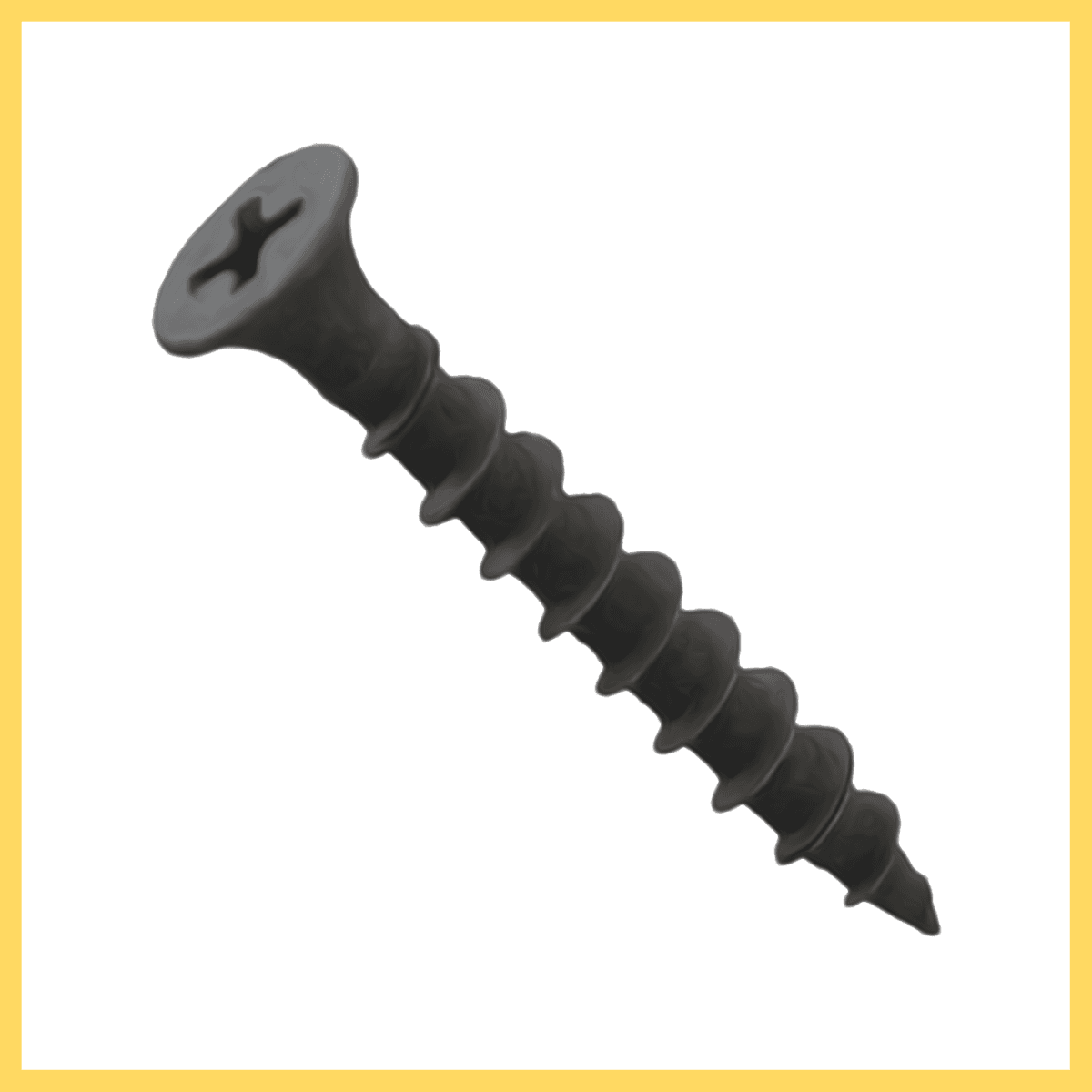 Black Coarse Thread Drywall Screws  | براغي جبس بورد لون أسود سن خشن