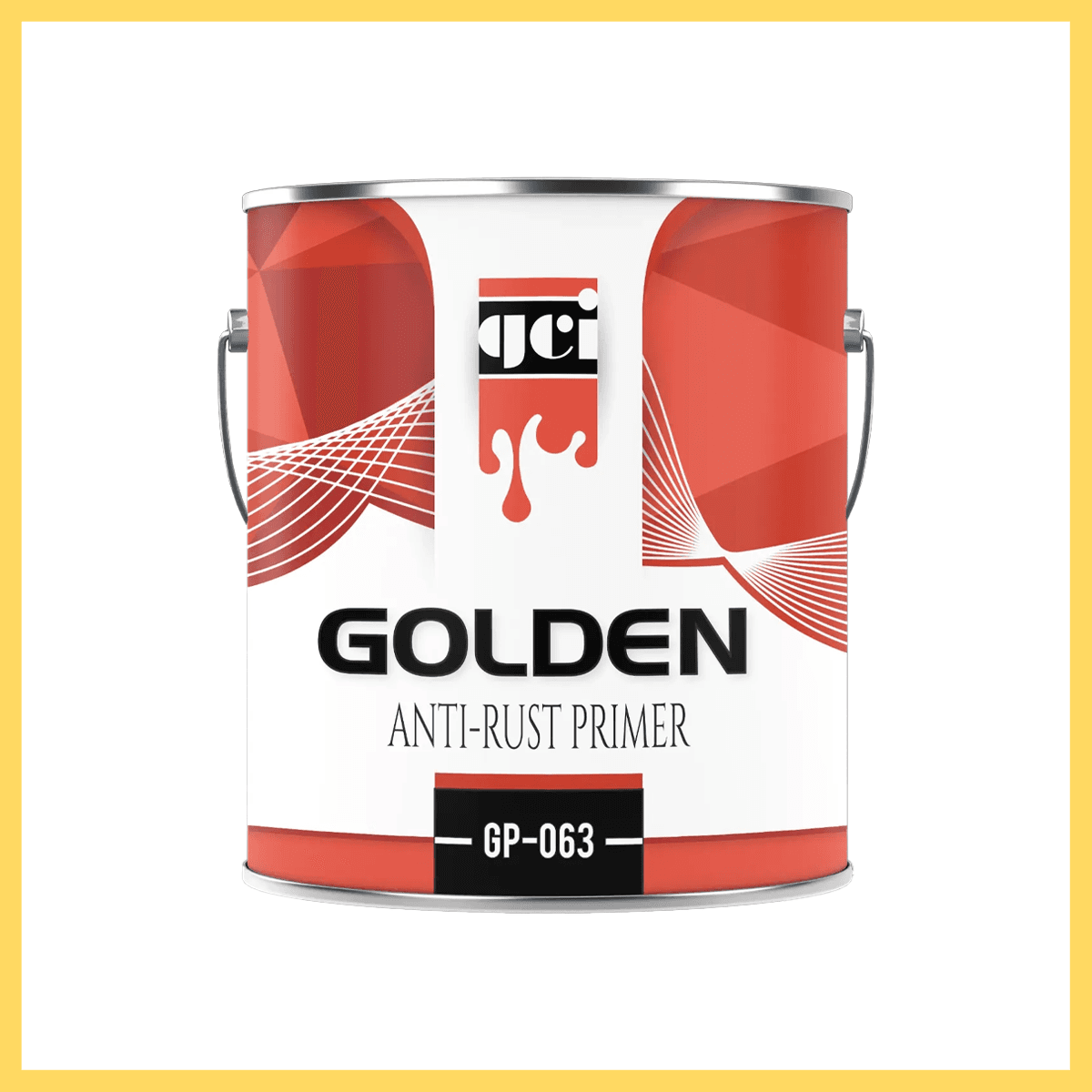 Golden Zinc Phosphate Primer | برايمر فوسفات الزنك جولدن 55008 لحماية الأسطح المعدنية من الصدأ